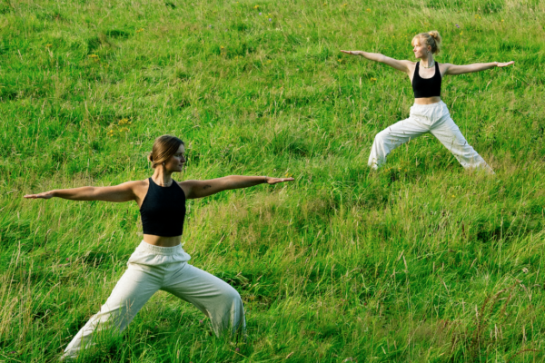 Vinyasa flow yoga med yogawave